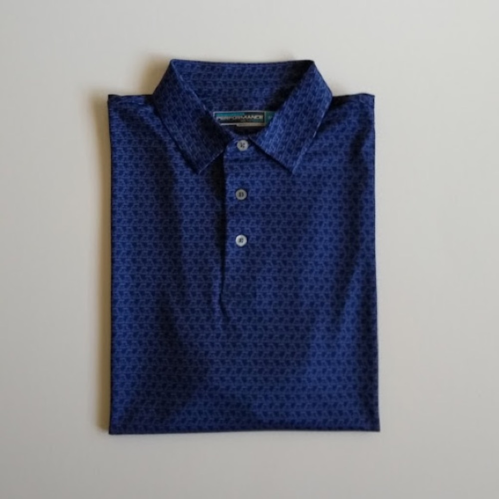 ROUNDTREE & YORKE Performance Short-Sleeve Polo